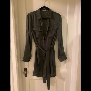 JODIFUL LONGSLEEVE BUTTON DOWN DRESS